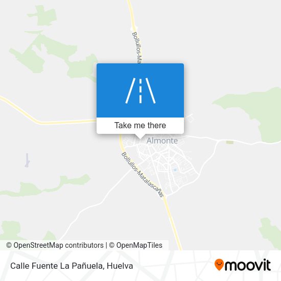 Calle Fuente La Pañuela map