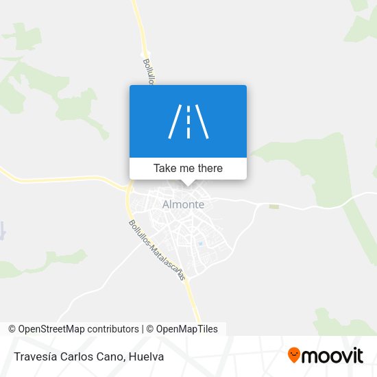 Travesía Carlos Cano map