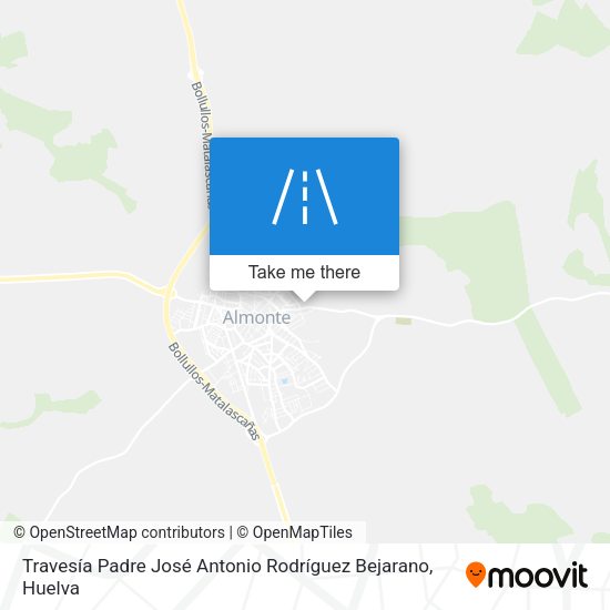 Travesía Padre José Antonio Rodríguez Bejarano map