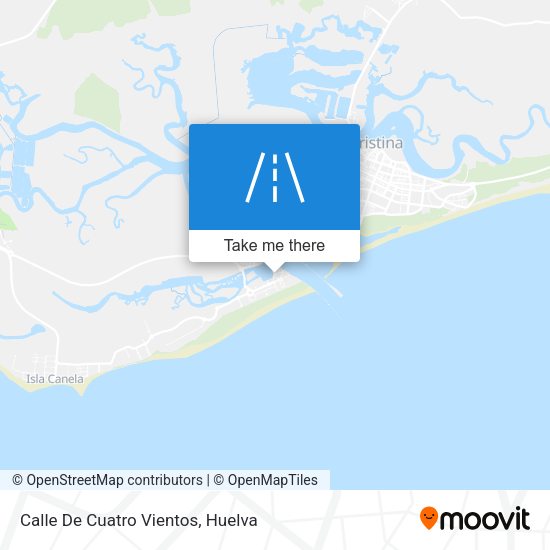 Calle De Cuatro Vientos map