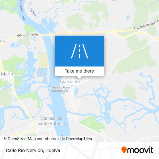 Calle Río Nervión map