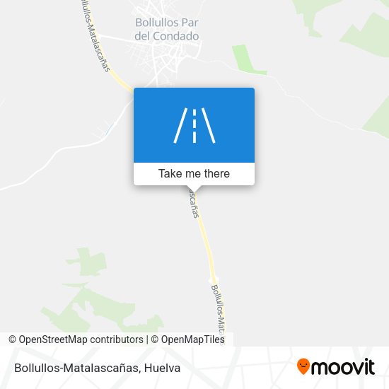 Bollullos-Matalascañas map