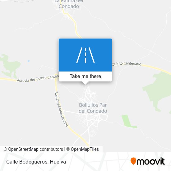 Calle Bodegueros map