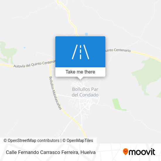 Calle Fernando Carrasco Ferreira map