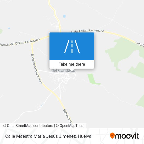 Calle Maestra María Jesús Jiménez map