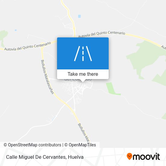 Calle Miguel De Cervantes map