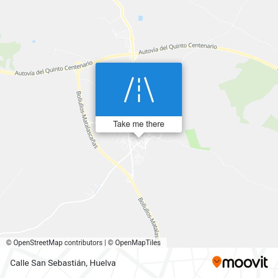 Calle San Sebastián map