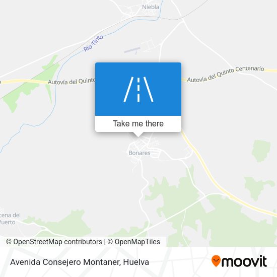 Avenida Consejero Montaner map