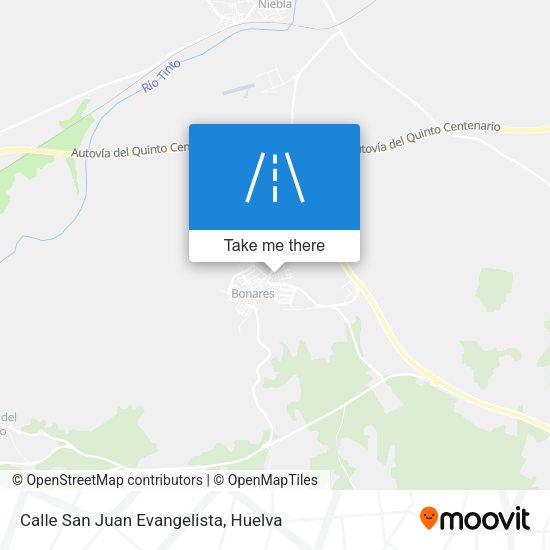 Calle San Juan Evangelista map