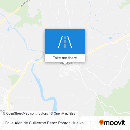 Calle Alcalde Guillermo Pérez Pastor map