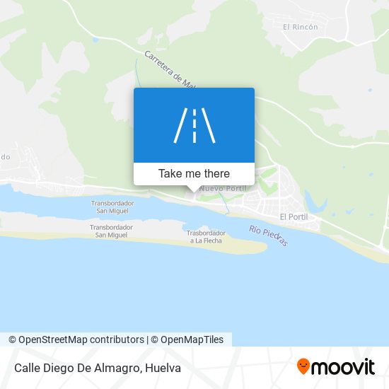 Calle Diego De Almagro map