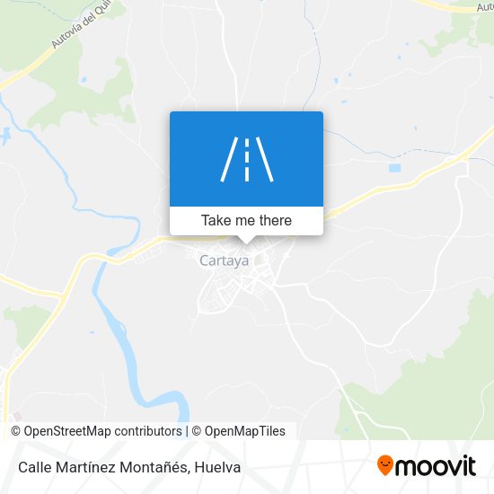 Calle Martínez Montañés map