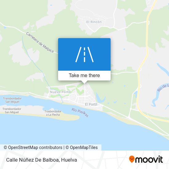 Calle Núñez De Balboa map