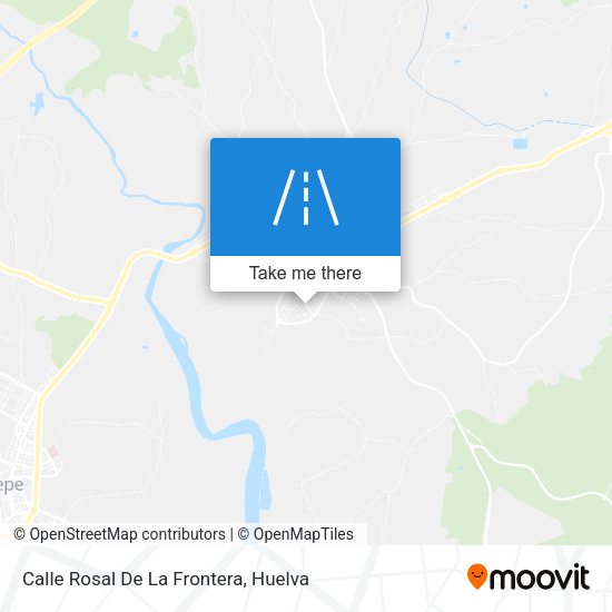 Calle Rosal De La Frontera map