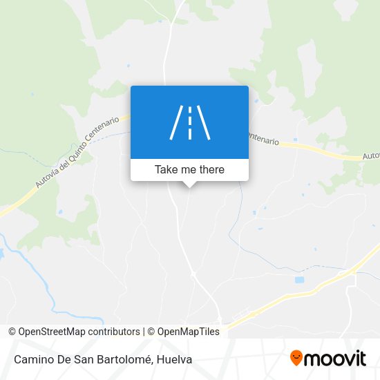 Camino De San Bartolomé map