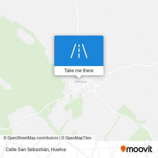 Calle San Sebastián map