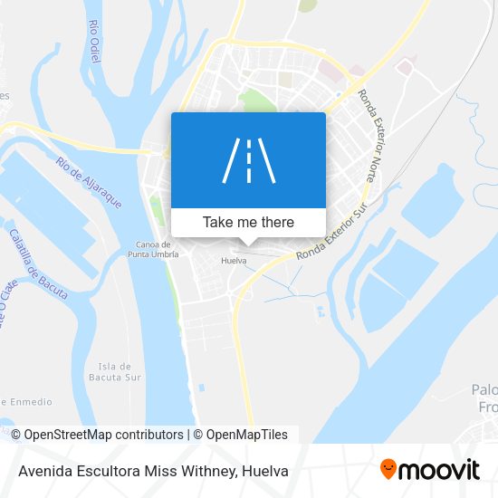 Avenida Escultora Miss Withney map
