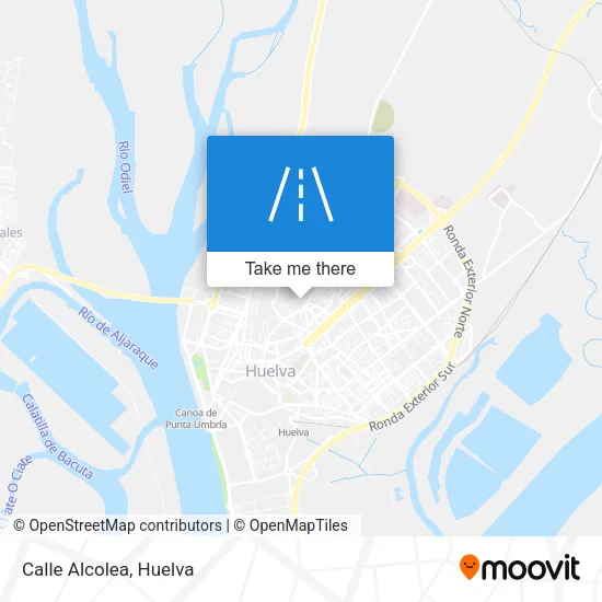 Calle Alcolea map