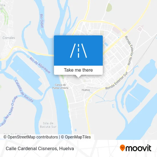 Calle Cardenal Cisneros map