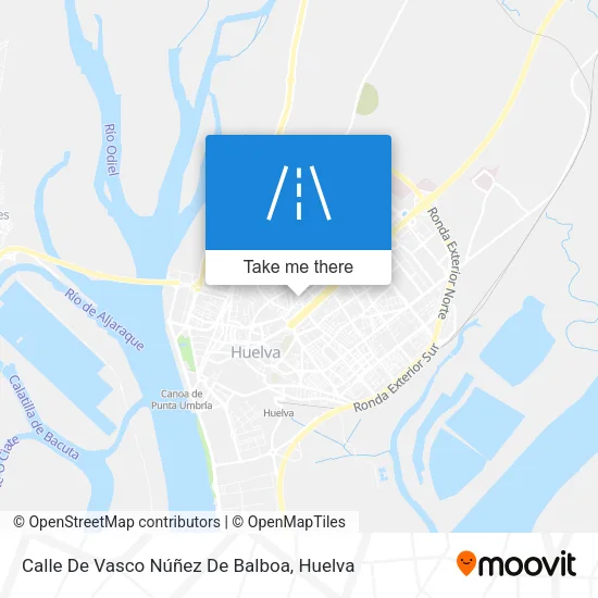 Calle De Vasco Núñez De Balboa map