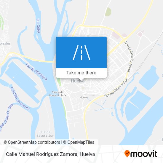Calle Manuel Rodríguez Zamora map