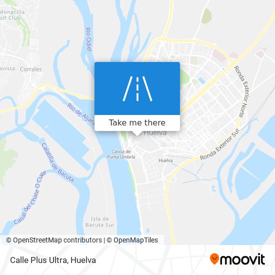 Calle Plus Ultra map