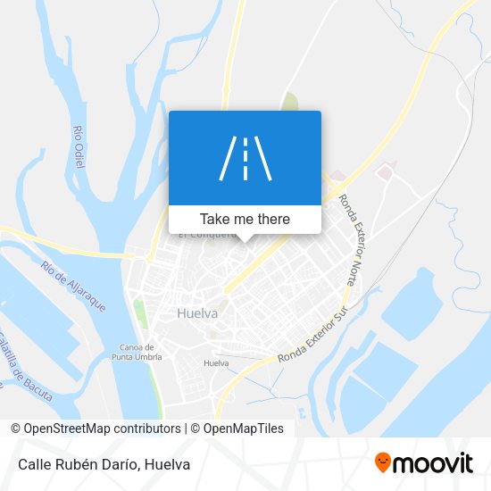 Calle Rubén Darío map