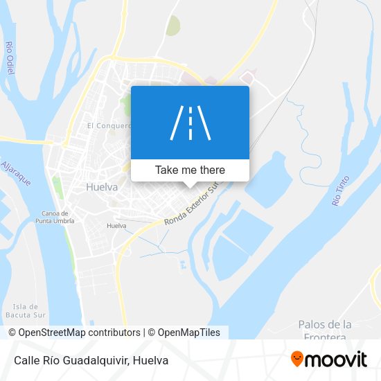 Calle Río Guadalquivir map