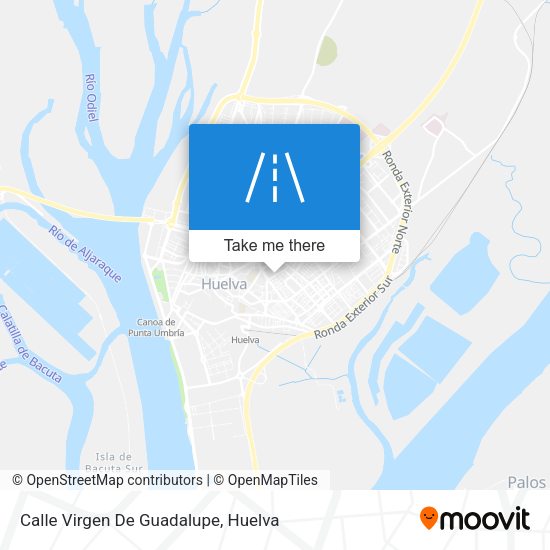 Calle Virgen De Guadalupe map
