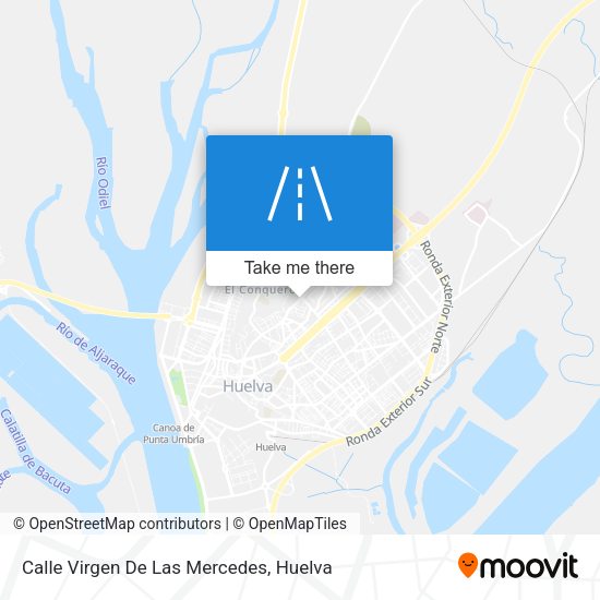 Calle Virgen De Las Mercedes map
