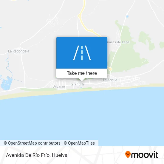 Avenida De Río Frío map