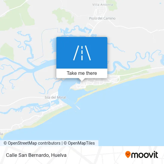 Calle San Bernardo map