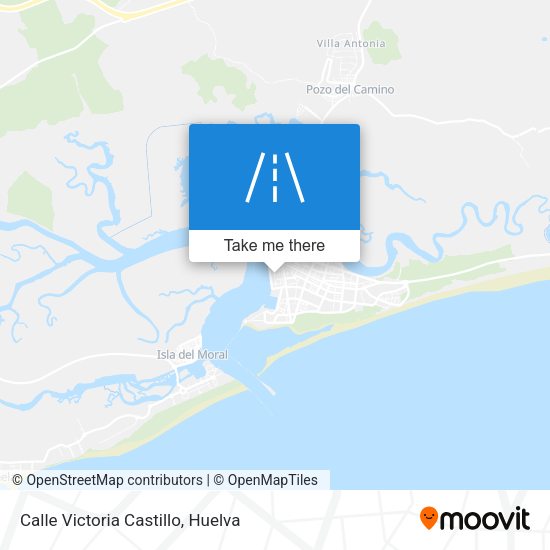 Calle Victoria Castillo map