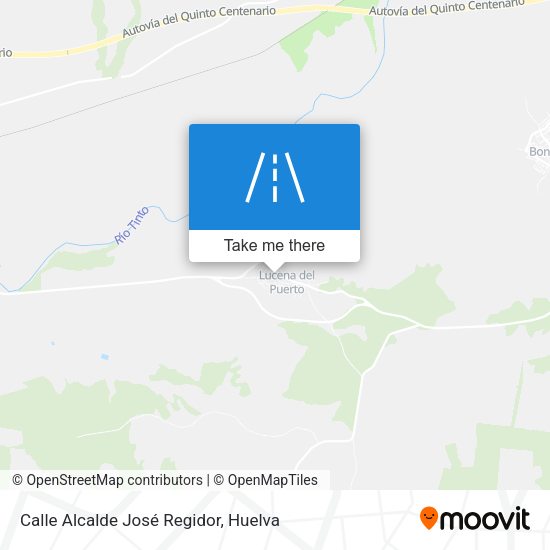 Calle Alcalde José Regidor map