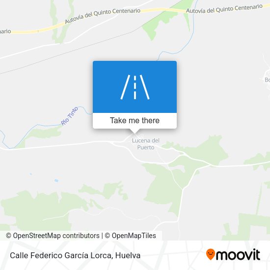 Calle Federico García Lorca map