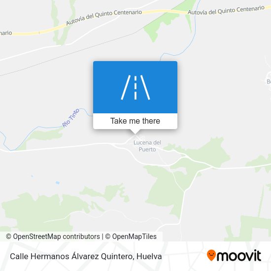 Calle Hermanos Álvarez Quintero map