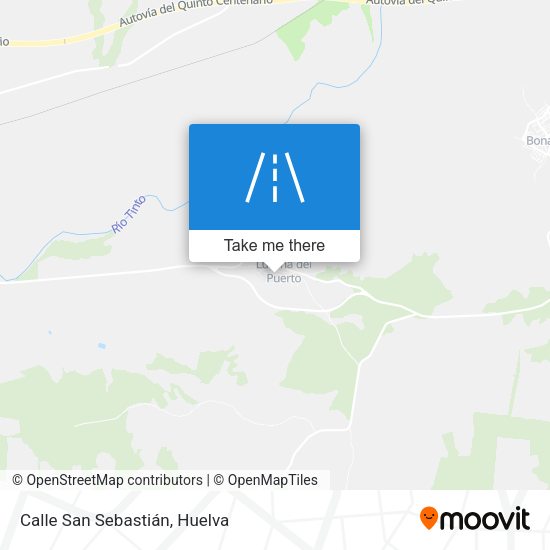Calle San Sebastián map
