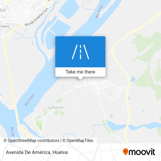 Avenida De América map