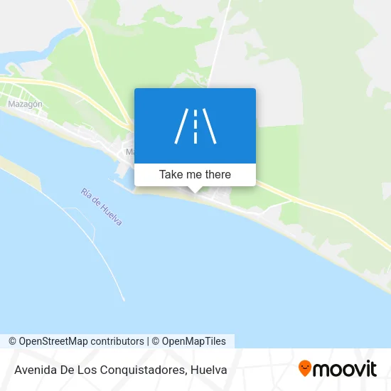 Avenida De Los Conquistadores map