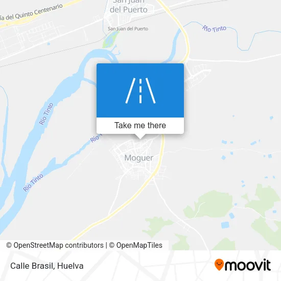 Calle Brasil map