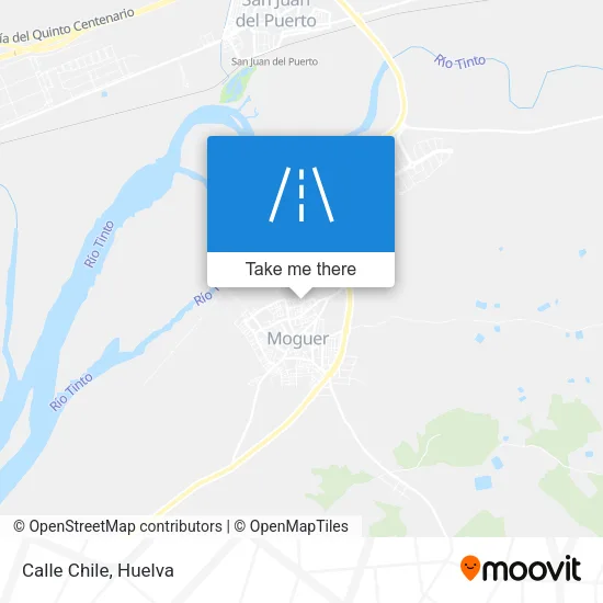 Calle Chile map