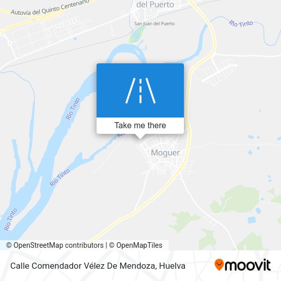 Calle Comendador Vélez De Mendoza map