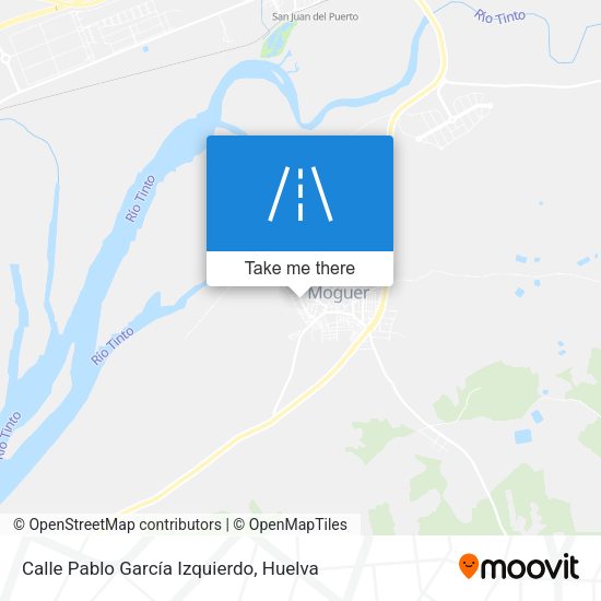 Calle Pablo García Izquierdo map