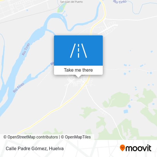 Calle Padre Gómez map