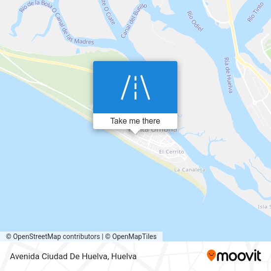 Avenida Ciudad De Huelva map