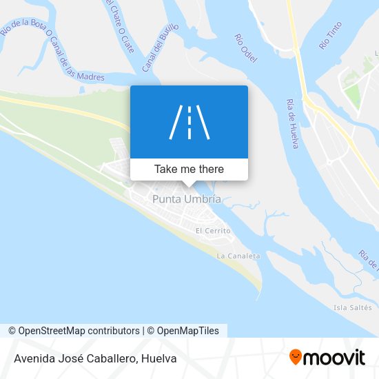 Avenida José Caballero map