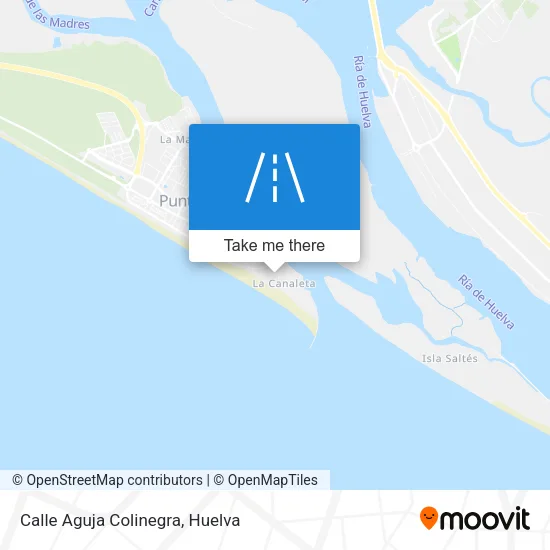 Calle Aguja Colinegra map