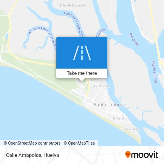 Calle Amapolas map