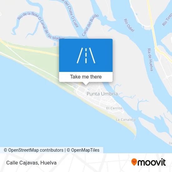 Calle Cajavas map