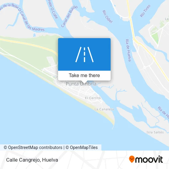 Calle Cangrejo map
